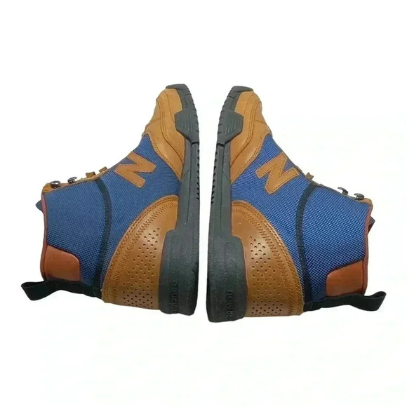 New Balance Numeric 440 High Trail workwear boots Brown Navy NM440TRA size 11.5 - Picture 3 of 7